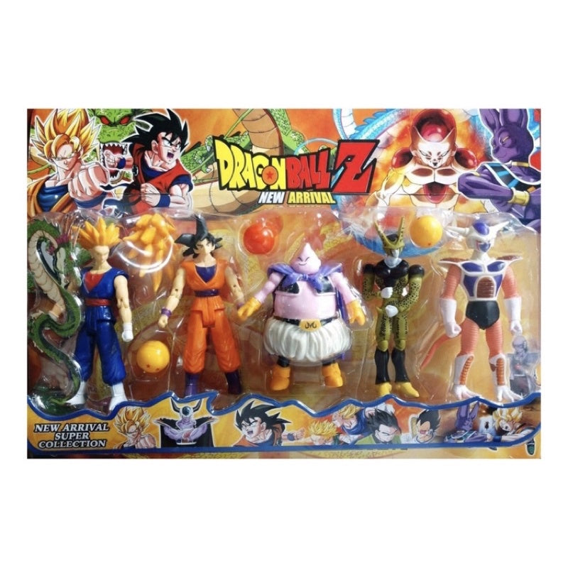 Kit Bonecos Articulados Dragon Ball Z Goku Pronta Entrega